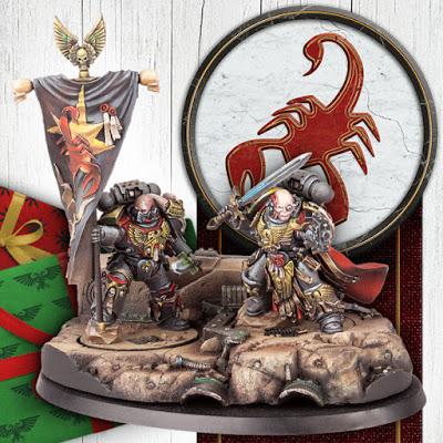 Warhammer Community hoy: Escorpiones Rojos, AS y UK Games Expo