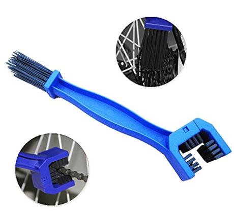 Cómo limpiar nuestra bicicleta de montaña sin dañar ningún componente Cepillo para Limpiar la Cadena Engranaje Rueda de Moto Bicicletas Ciclismo Al Aire Libre, Azul