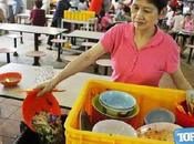 países desperdician comida.