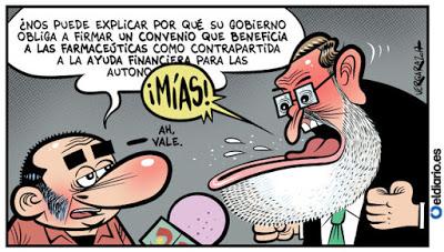 El convenio de las farmacéuticas y otras bicocas… El convenio de las farmacéuticas y otras bicocas…