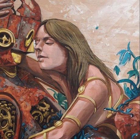 Pancho Pixel y sus pinturas de ciencia ficción