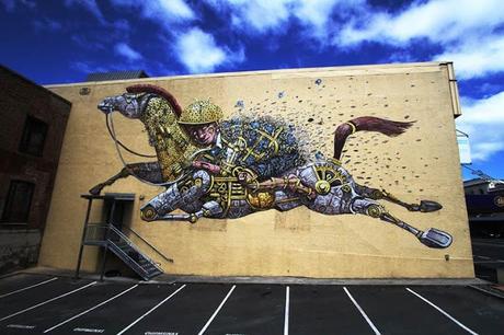 Pancho Pixel y sus pinturas de ciencia ficción