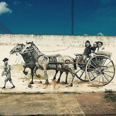 Pancho Pixel y sus pinturas de ciencia ficción