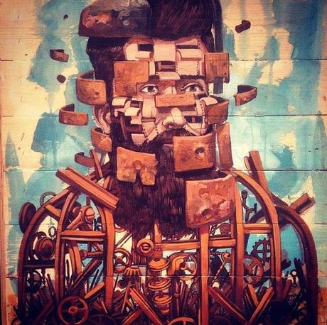 Pancho Pixel y sus pinturas de ciencia ficción