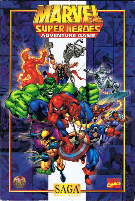 Marvel Super Heroes Adventure Game: SAGA+ Marvel