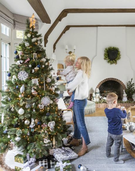 Decoración tradicional para Navidad de la bloggera más famosa