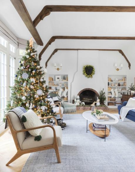 Decoración tradicional para Navidad de la bloggera más famosa