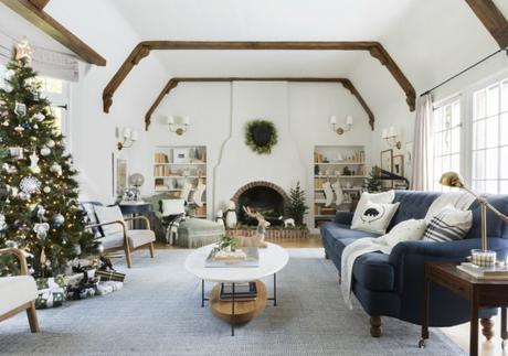 Decoración tradicional para Navidad de la bloggera más famosa