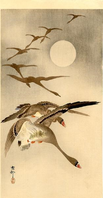 Diez cuentos Zen ilustrados con grabados de Ohara Koson.