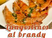 Langostinos brandy