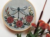 Bordados flores Flower embroideries