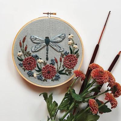 Bordados de flores / Flower embroideries