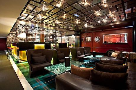 La gastronomía del chef Daniel Boulud llega a Barcelona · Temporary bistró en Banker’s Bar Bar Boulud mandarin barcelona