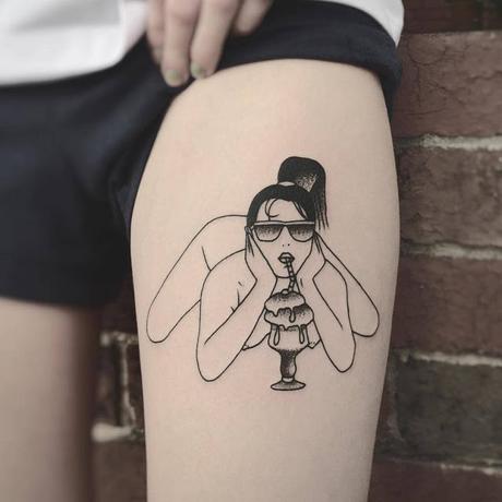 Los tatuajes mas originales del mundo - Charley Gerardin se inspira en películas para sus tatuajes