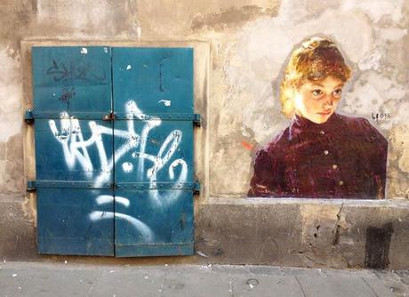 Pinturas clasicas en los muros de la ciudad Pinturas clasicas en los muros de la ciudad