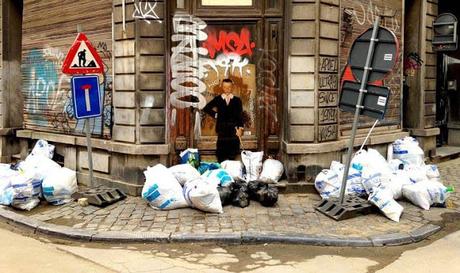 Pinturas clasicas en los muros de la ciudad Pinturas clasicas en los muros de la ciudad