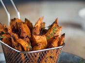 Bastones batata asados