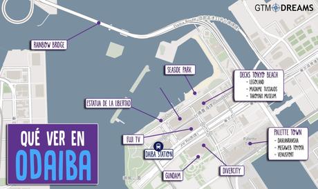 Qué ver en Odaiba, la isla de la diversión en Tokio