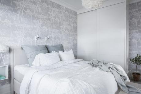 piso sueco estilo nórdico decoración pisos pequeños decoración neutros decoración escandinava decoración en blanco decoración áticos Ático nórdico en blancos y neutros 