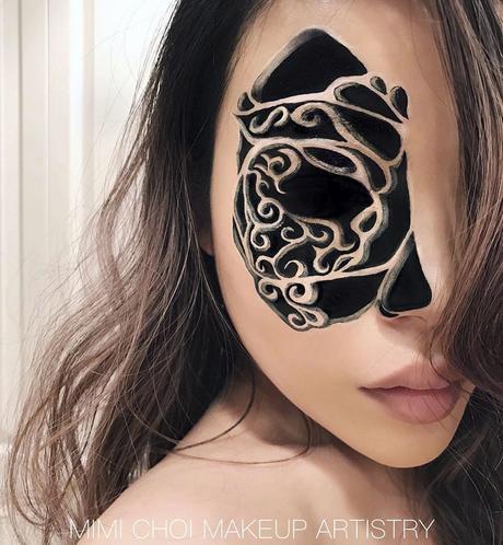 Ilusiones ópticas con maquillaje, para jugar con nuestras mentes.