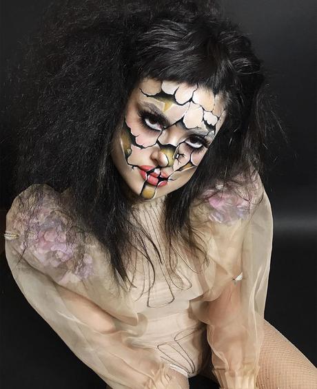 Ilusiones ópticas con maquillaje, para jugar con nuestras mentes.