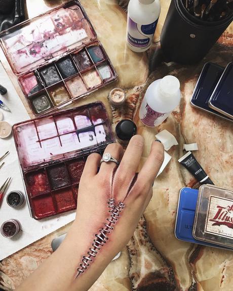 Ilusiones ópticas con maquillaje, para jugar con nuestras mentes.