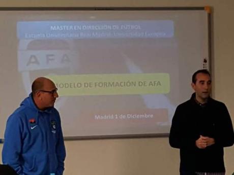 Presentación del proyecto AFA Angola en la Universidad europea del Real Madrid-2