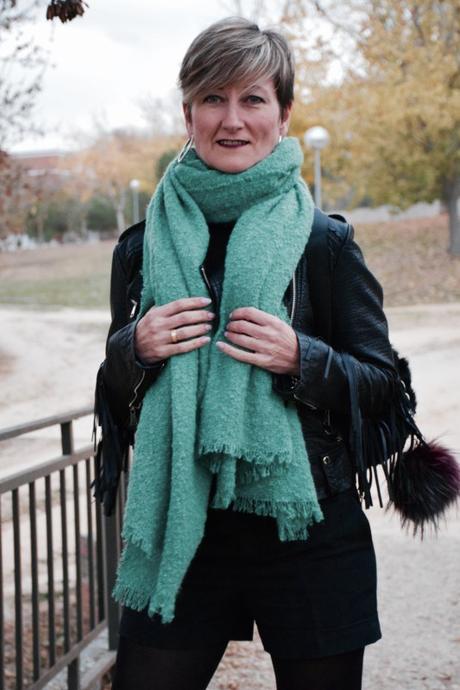 Mochila de pelo mochila de pelo