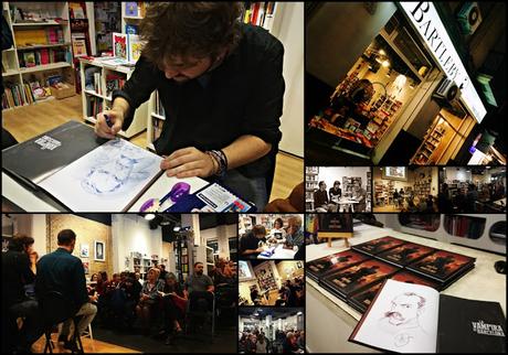 Entrevista a Jandro González, ilustrador del cómic Entrevista Jandro González, ilustrador cómic Vampira Barcelona