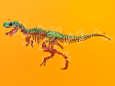 Unas cuantas ilustraciones dinosaurianas... (XVII)
