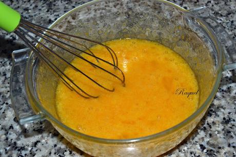 Flan de naranja Flan de naranja