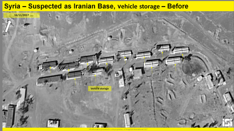 Así ha quedado la base iraní en Siria tras la presunta intervención israelí. Así ha quedado la base iraní en Siria tras la presunta intervención israelí.