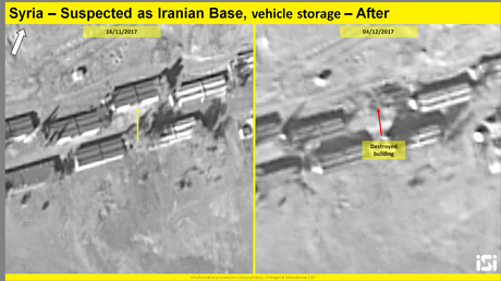 Así ha quedado la base iraní en Siria tras la presunta intervención israelí. Así ha quedado la base iraní en Siria tras la presunta intervención israelí.