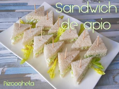 SANDWICH DE APIO