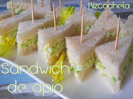 SANDWICH DE APIO