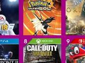 juegos vendidos noviembre GAME