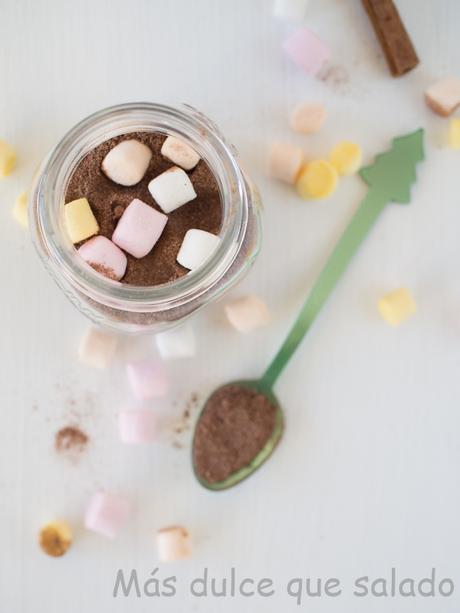 Preparado para chocolate a la taza