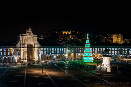 La magia de la Navidad en Lisboa. Plaza del Comercio_Lisboa Navidad