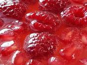 Cóctel mimosa frambuesas