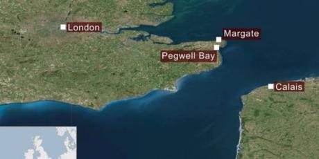 Primera evidencia arqueológica de la llegada de Julio César a Britania