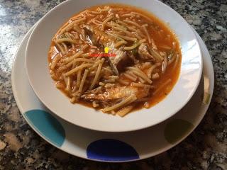 GUISO GADITANO MARINERO FIDEOS CON CABALLA