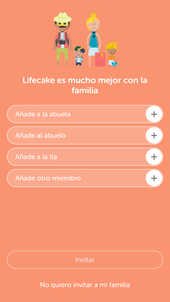 Probando Lifecake la app gratuita que guarda recuerdos en forma de fotografías