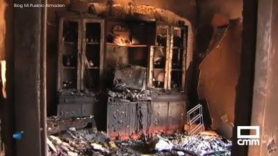 Almadén solidario: Campaña de ayuda a la familia que perdió su casa en un incendio