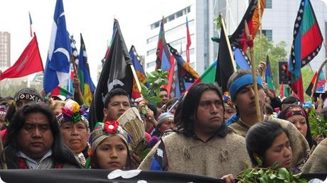 Al igual que en Argentina en Chile despojo y leyes perversas contra las comunidades mapuches.