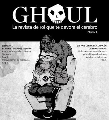 Nº 1 de la revista Ghoul ya disponible