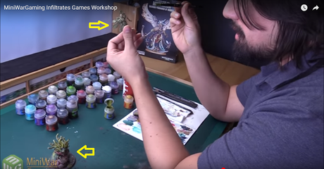 Vídeo humor MiniWarGaming figuras 