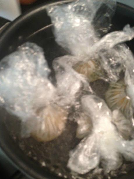 PULPO SOBRE UNA PERMENTIER DE PATATA Y BONIATO Y HUEVOS POCHE