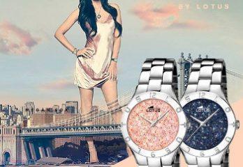 Relojes Lotus con cristales Swarovski para mujer - Relojes de moda 2017-2018