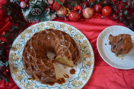Bundt Cake de Crema de Lotus Bundt Cake de Crema de Lotus