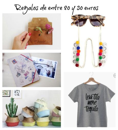 ideas de regalos de entre 20 y 30 euros